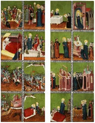 Legende van Sint Hedwig, drieluik vleugels